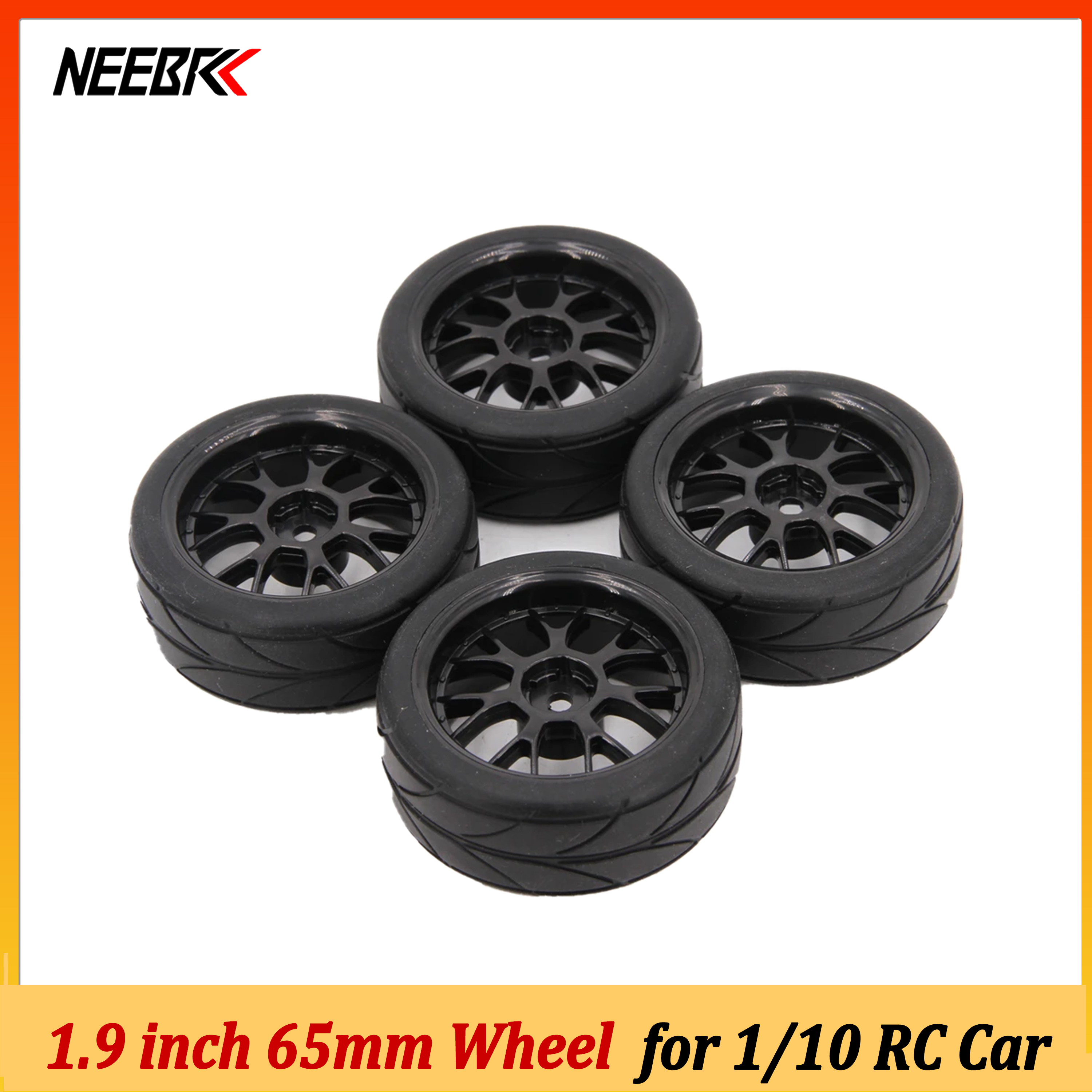 Rc Hobby Engine - NEEBRC 4Pcs 1.9inch 75mm Off Road