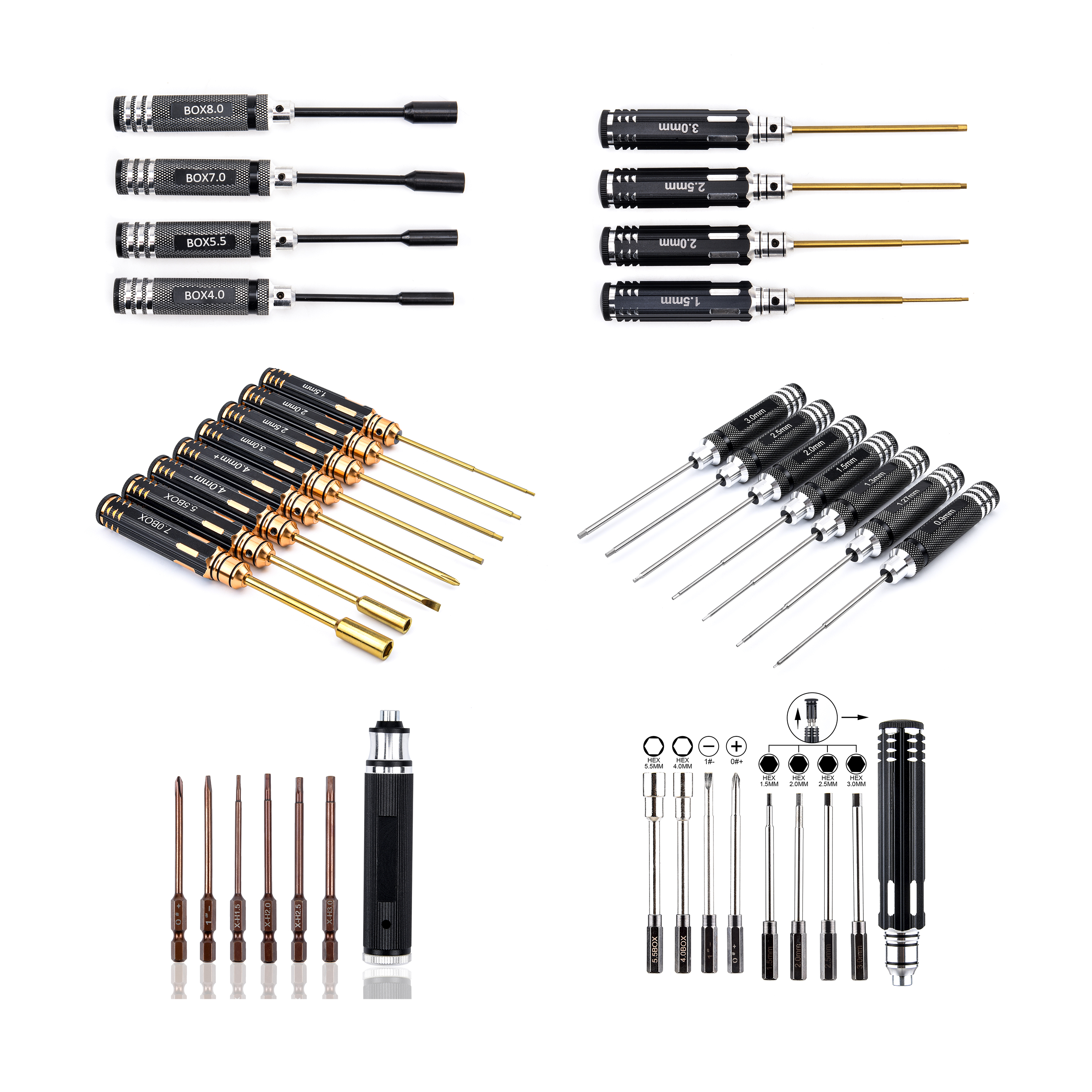 Hobby Queen Rc - RC Tools Hex Screw Driver 1.5