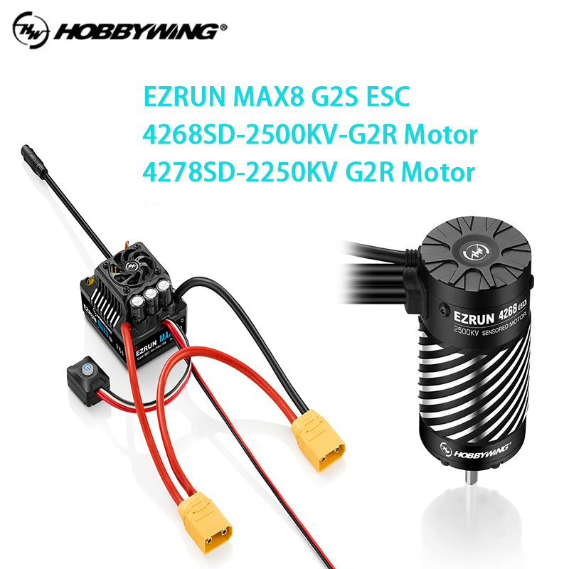 Rc Hobby Engine - HOBBYWING EZRUN MAX8 G2S 160A ESC