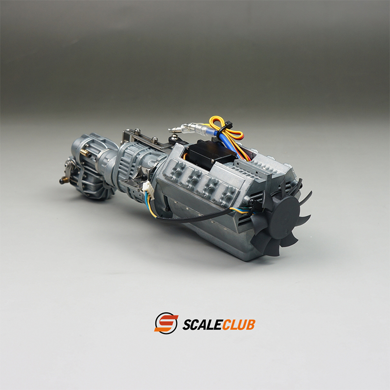 Rc Excavator Hydraulic - Scaleclub tamiya 1/14 shot 27T, front