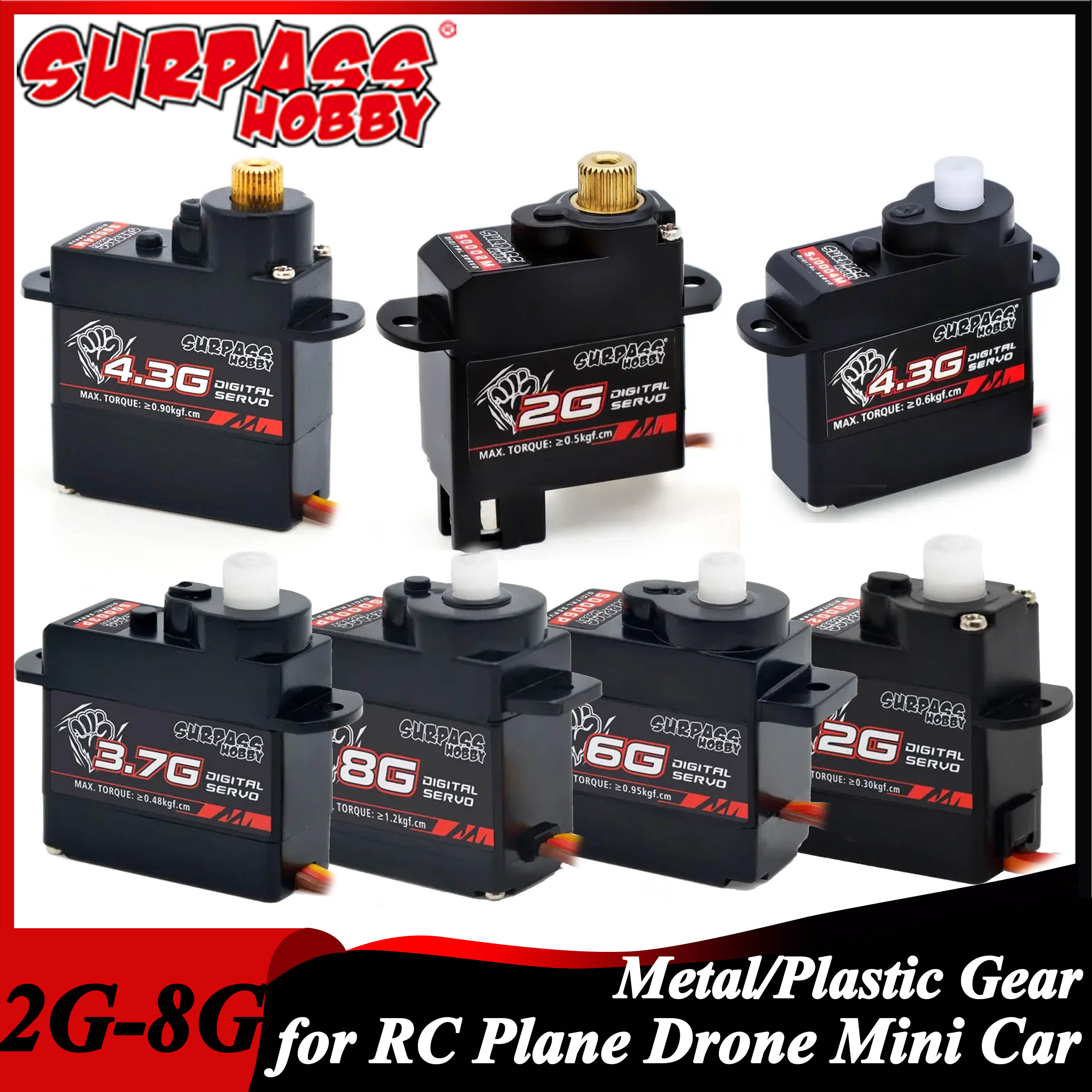 Surpass Hobby 2g 3.7g 4.3g 6g  – Rc Hobby Helicopter Bewertung und Preis