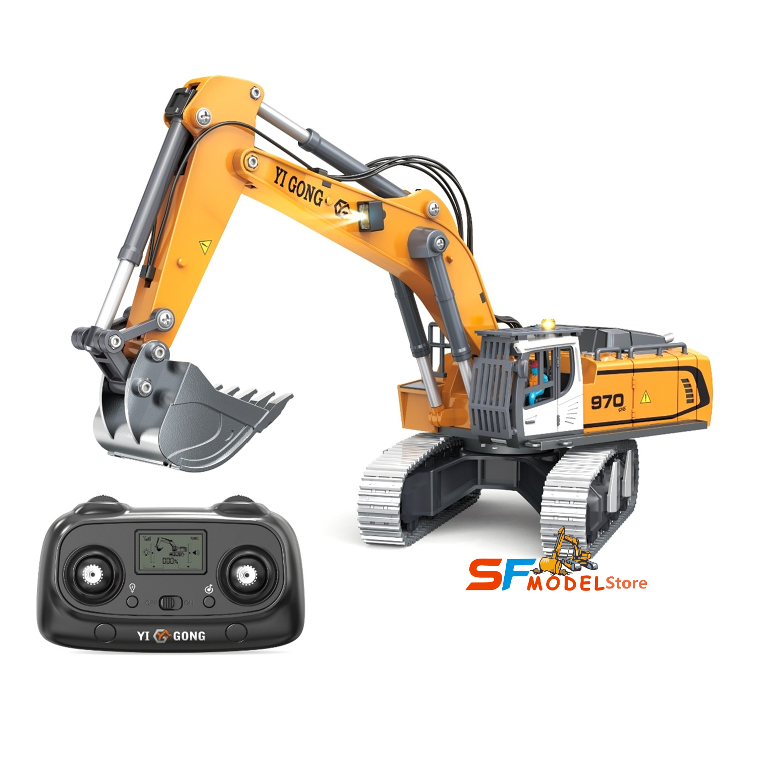 Mini Excavator 1/50 970 Electr – Rc Excavator Hydraulic Bewertung und Preis