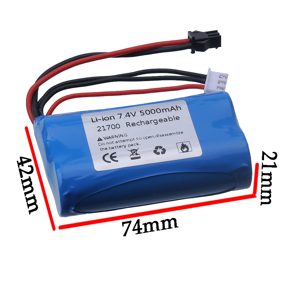 (SM Plug) 7.4V 5000mAH 21700 L – Rc Hobby Helicopter Bewertung und Preis