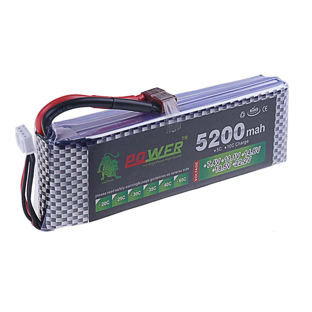 3S Lipo Battery 11.1V 5200mah  – Rc Hobby Helicopter Bewertung und Preis