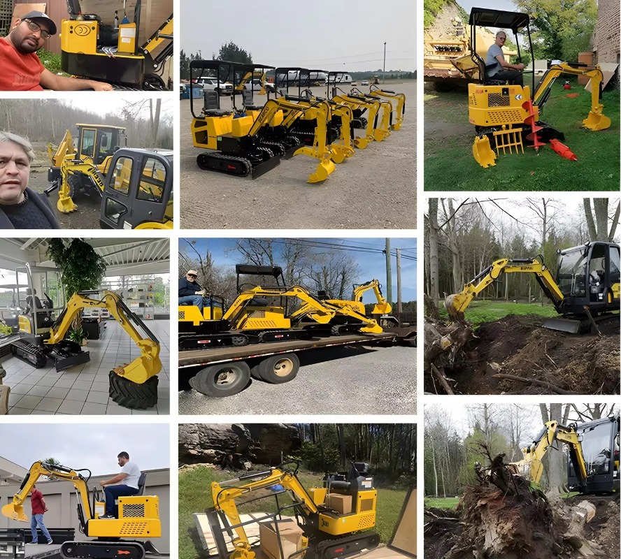 Customized 0.8 Ton Small Digge – Rc Excavator Hydraulic Bewertung und Preis