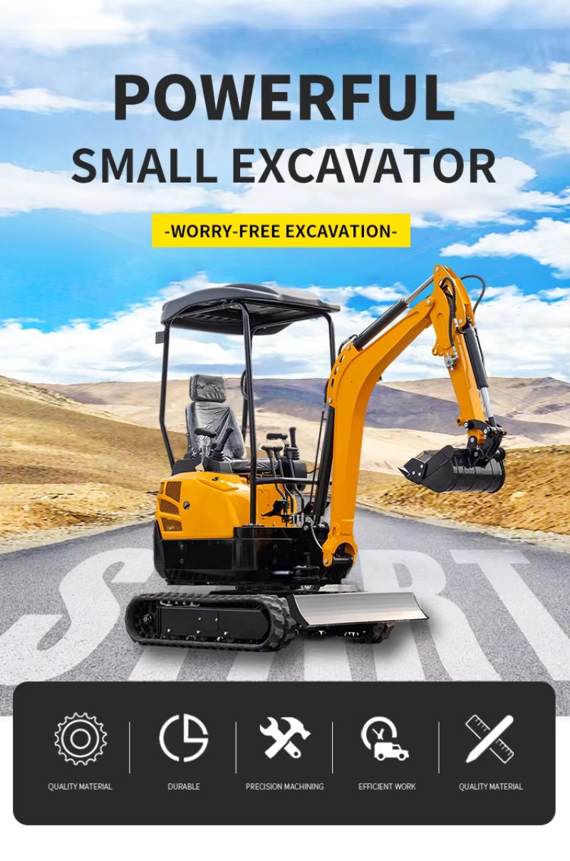 Customized 0.8 Ton Small Digge – Rc Excavator Hydraulic Bewertung und Preis